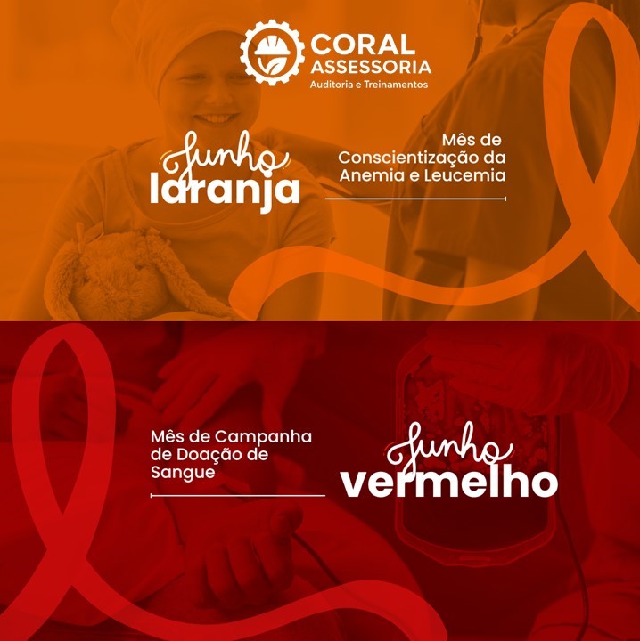 Junho Laranja e Vermelho